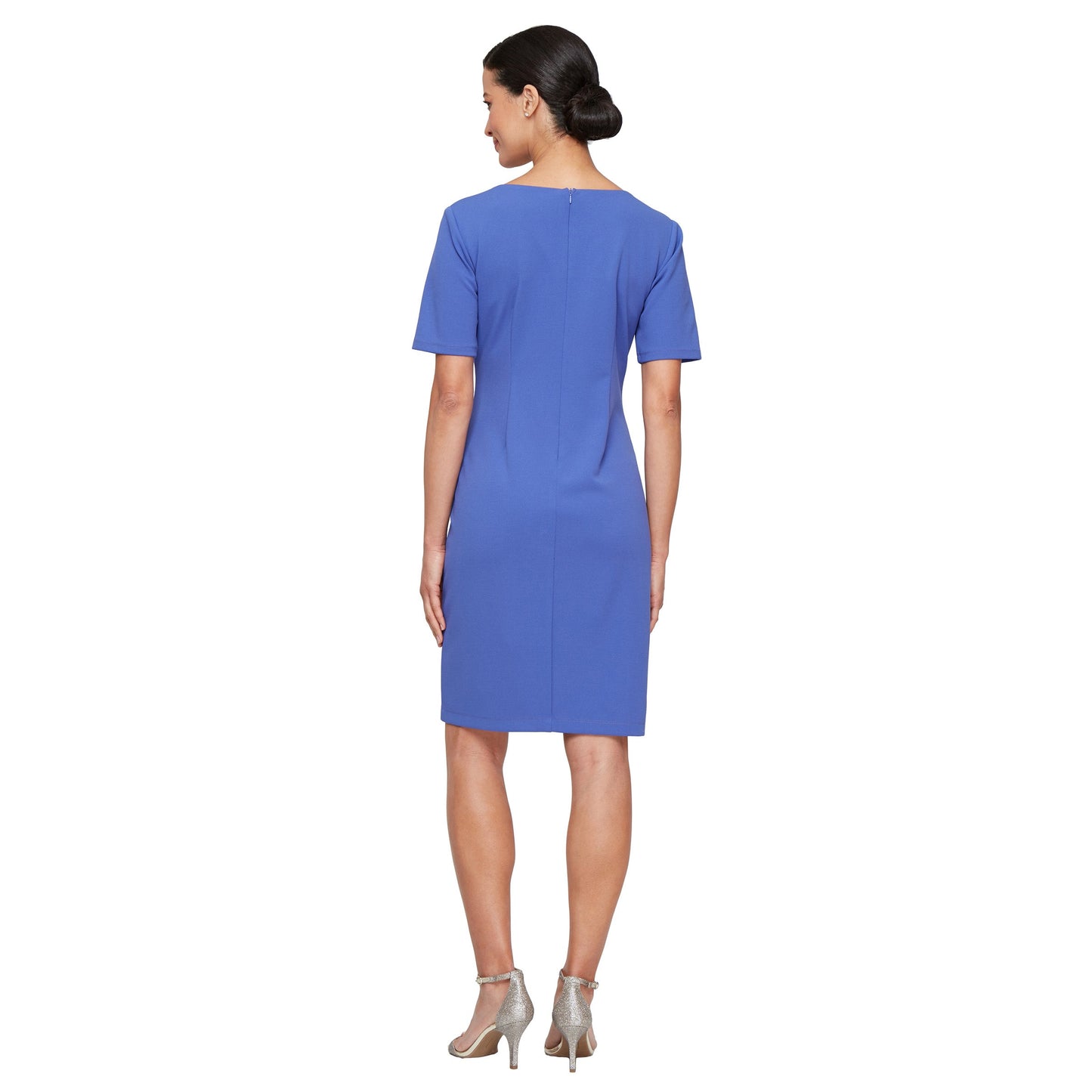 Mother of the Bride Dresses Short Mother of the Bride Cocktail Dress Blue Violet