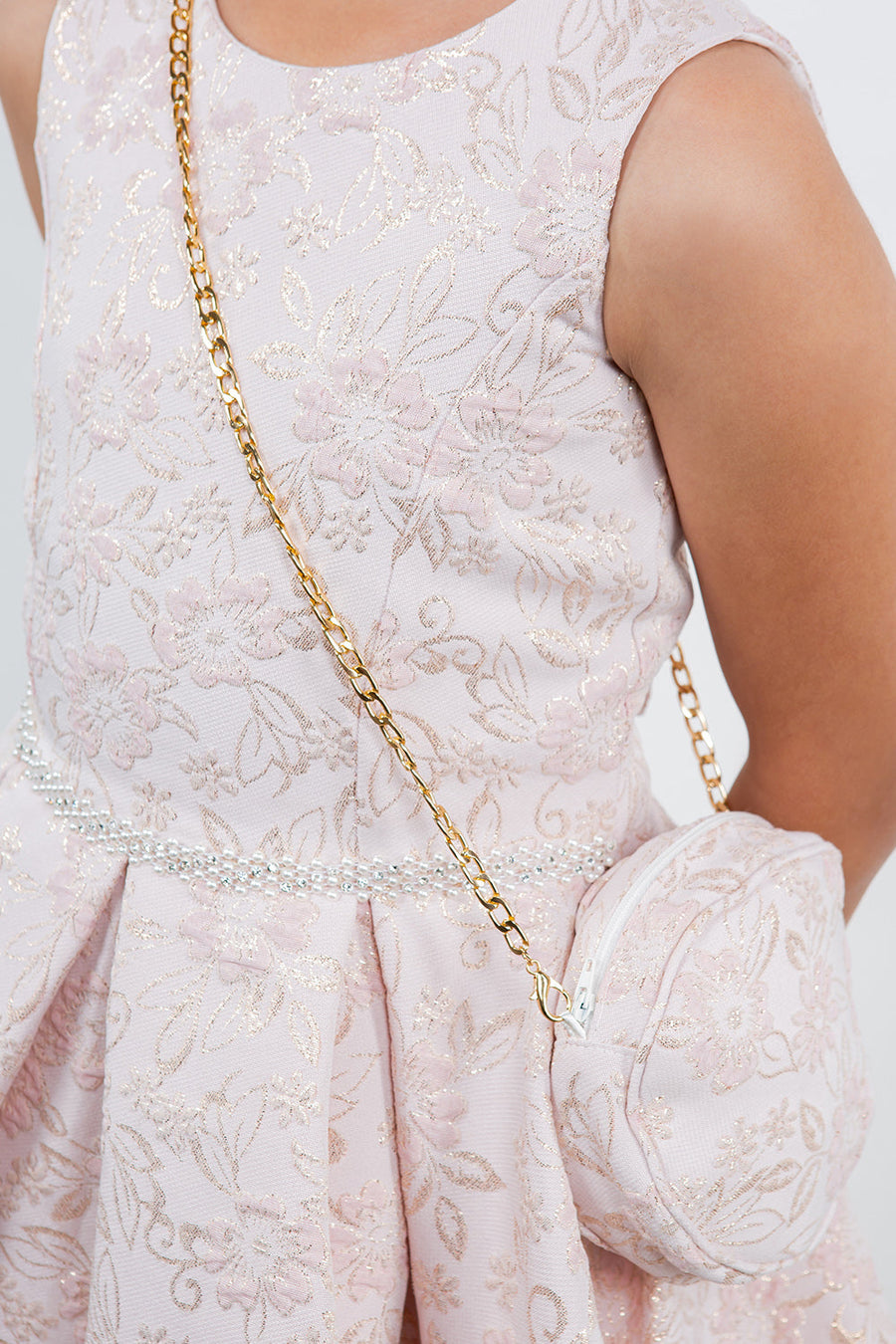 Flower Girl Dresses A Line Printed Short Flower Girl Dress Pink