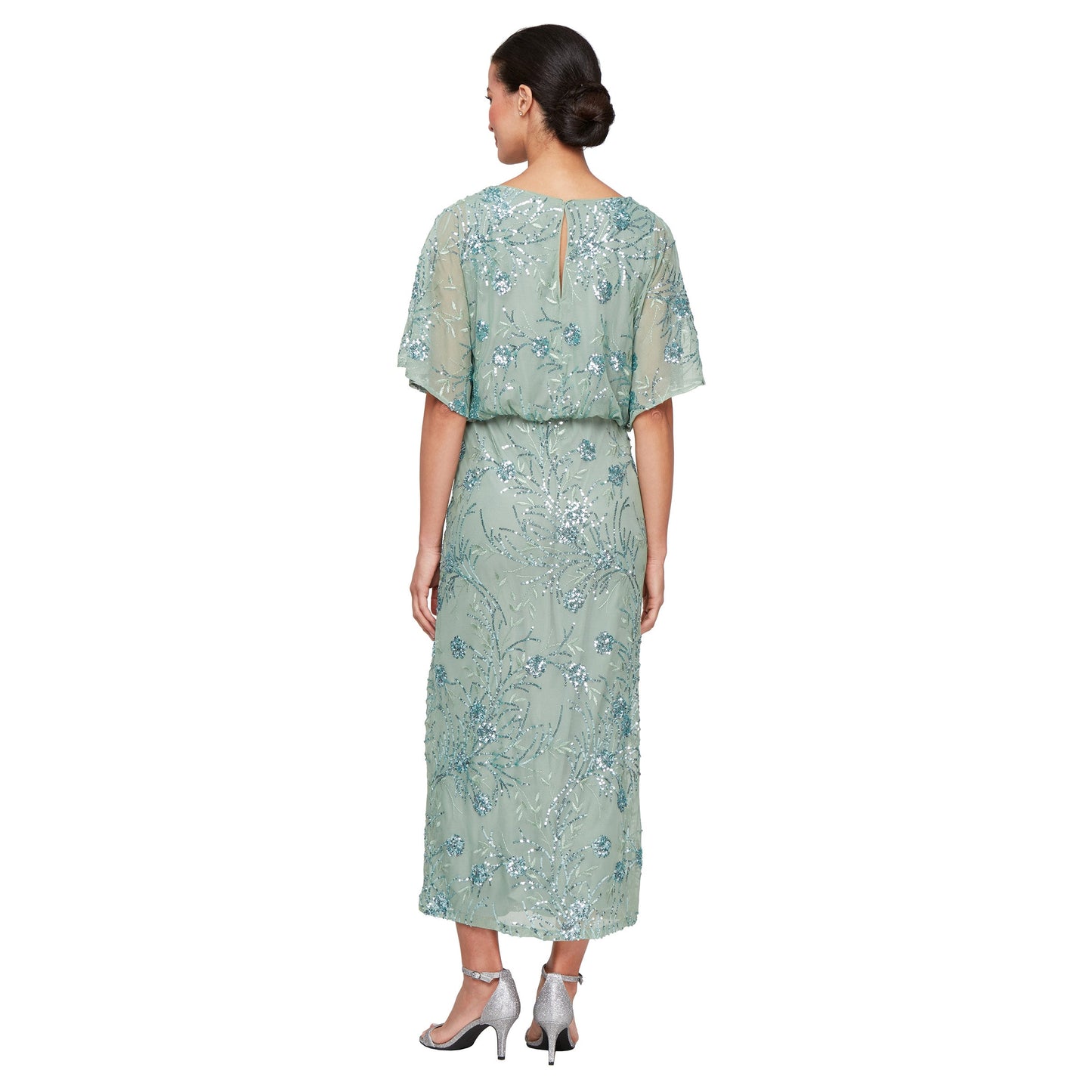 Mother of the Bride Dresses Formal Mother of the Bride Tea Length Dress Sage