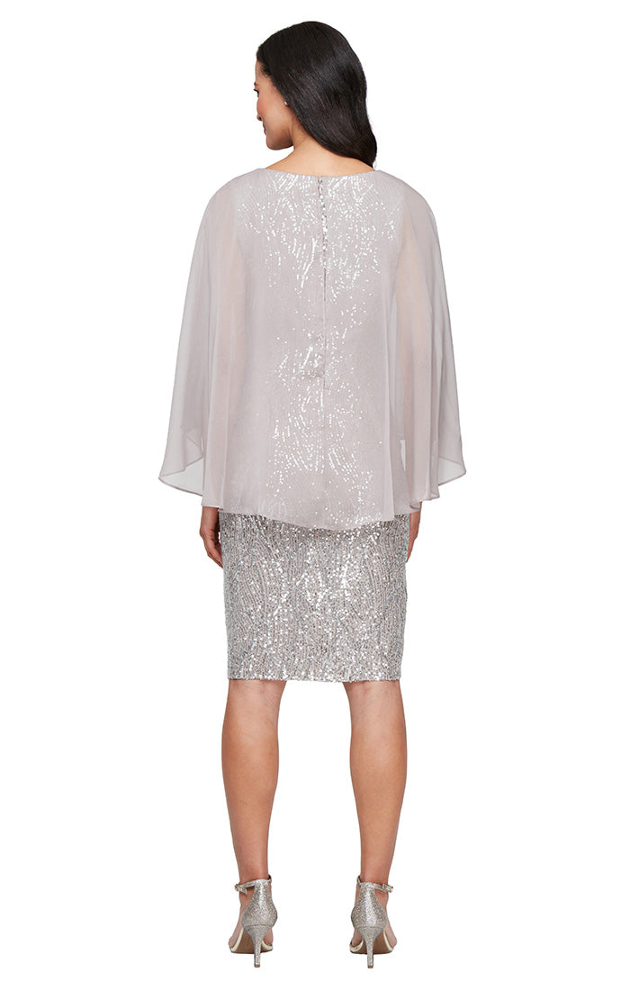 Cocktail Dresses Short Sequin Cocktail Dress Buff