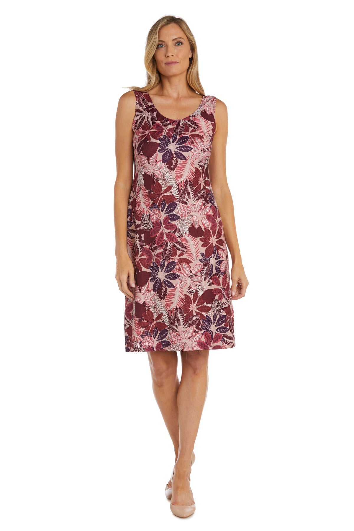 Formal Dresses Floral Print Short Formal Dress Burgundy