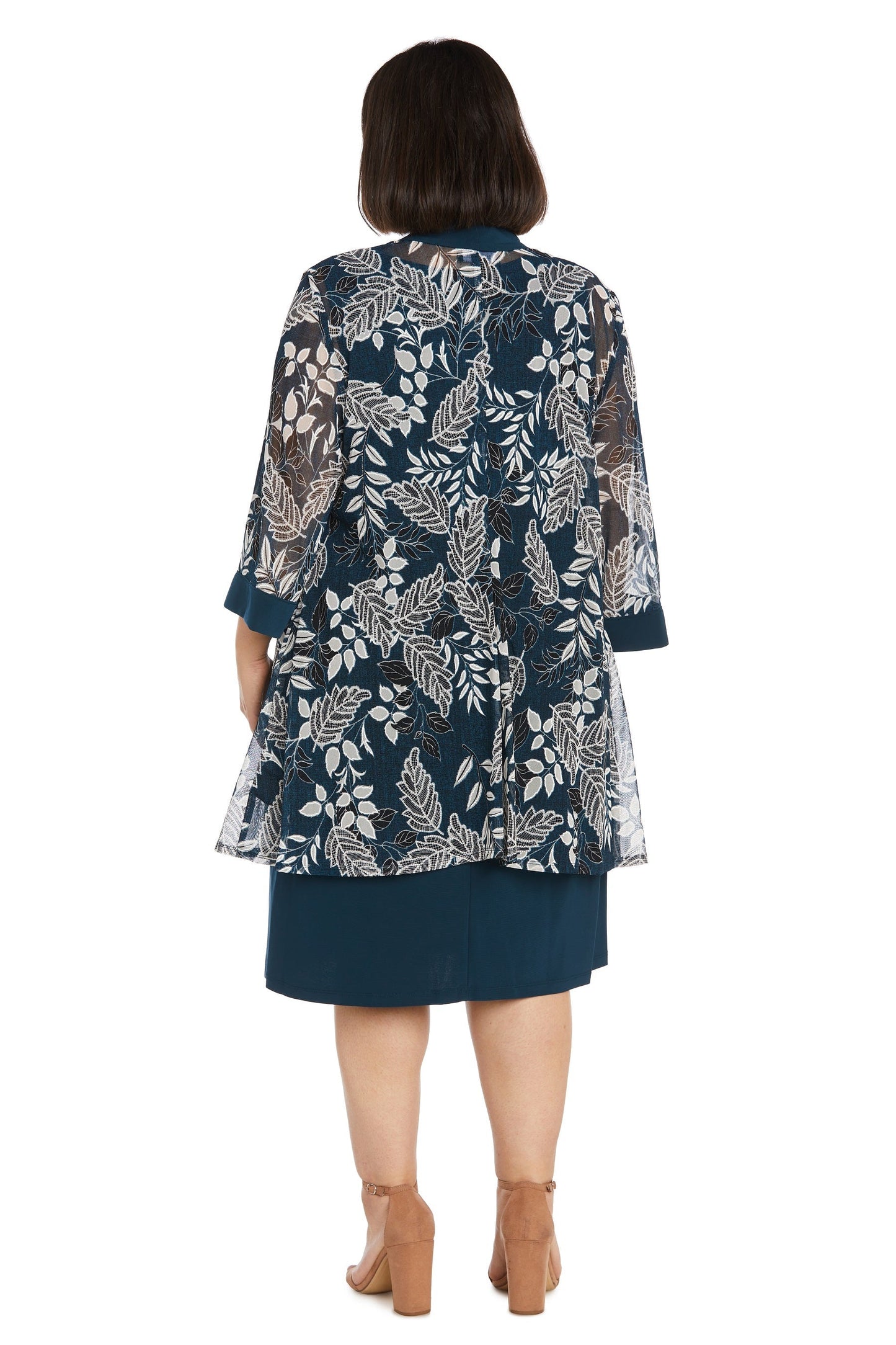 Plus Size Dresses Short Metallic Plus Size Dress Teal