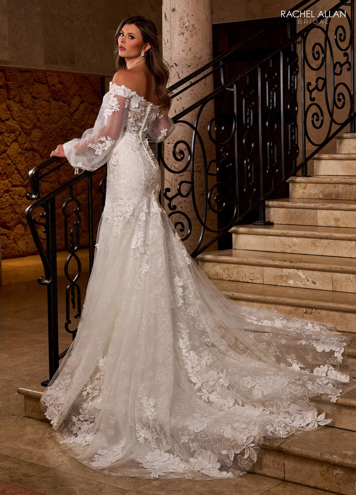 Wedding Dresses Long Mermaid Bridal Gown Glitter Wedding Dress White