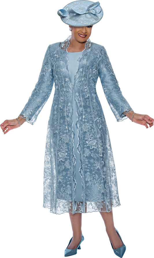 Plus Size Dresses Plus Size Mother of the Bride Long Sleeve Dress Blue