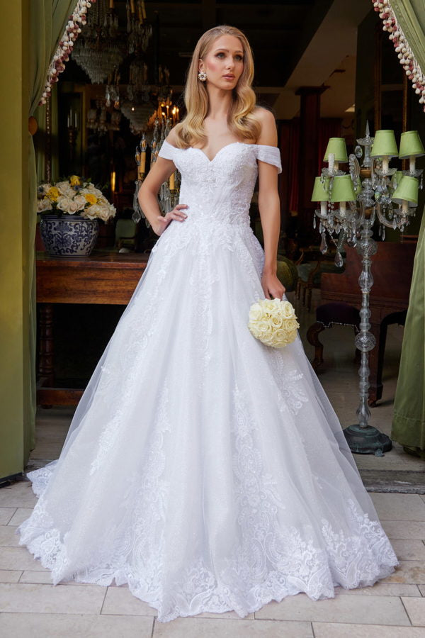 Wedding Dresses A Line Long Bridal Gown Wedding Dress Snow White