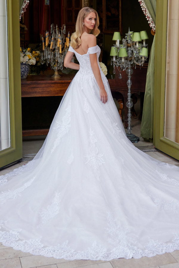 Wedding Dresses A Line Long Bridal Gown Wedding Dress Snow White
