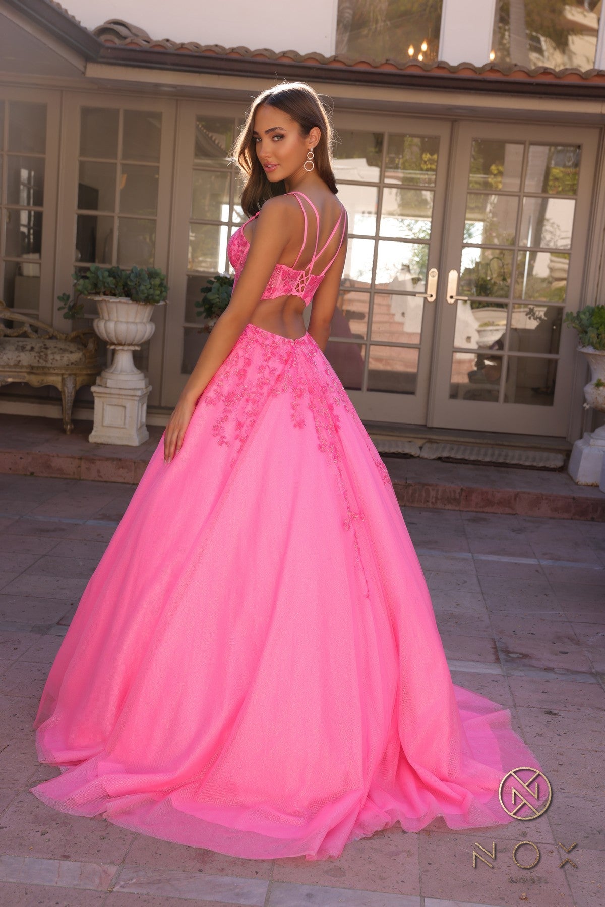 Prom Dresses Long Formal Prom Ball Gown Hot Pink