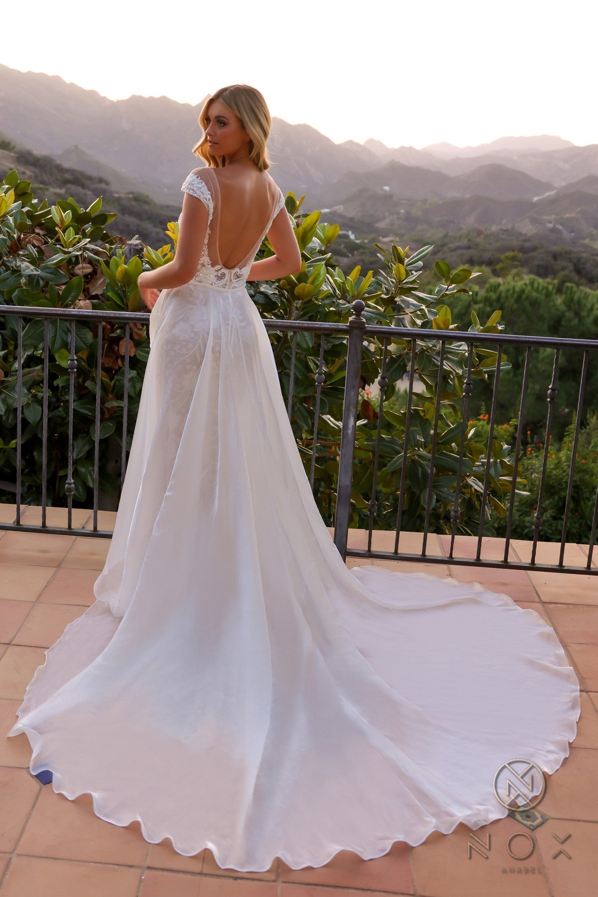 Wedding Dresses Long Beaded Wedding Dress White Nude