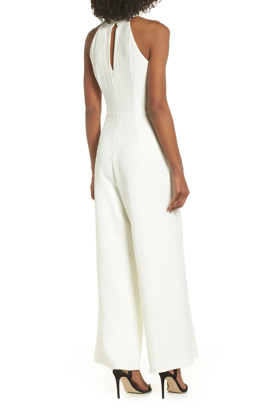 Jumpsuit Long Formal Prom Jumpsuit Ivory