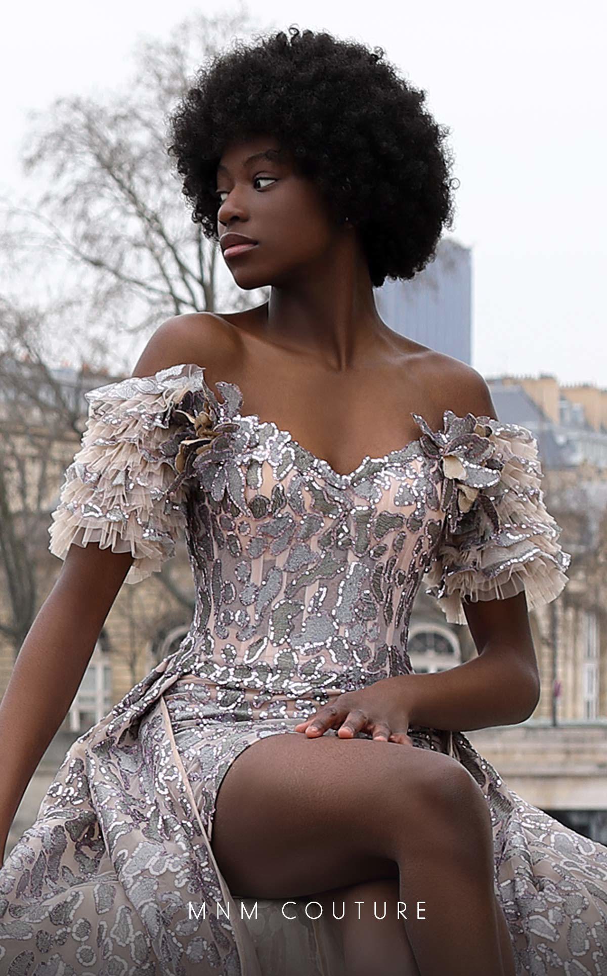 Formal Dresses High Low Fitted Overskirt Form Dress Beige