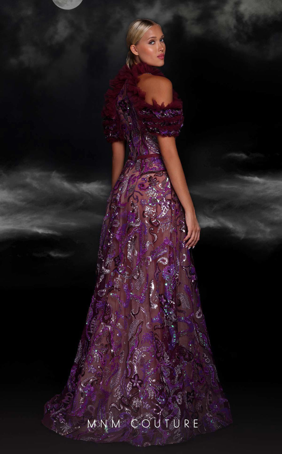 Formal Dresses Long Evening Sequin Beaded A Line Formal Dress Purple