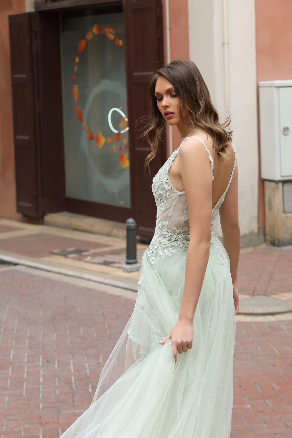 Prom Dresses Long Prom Formal A Line Dress Green