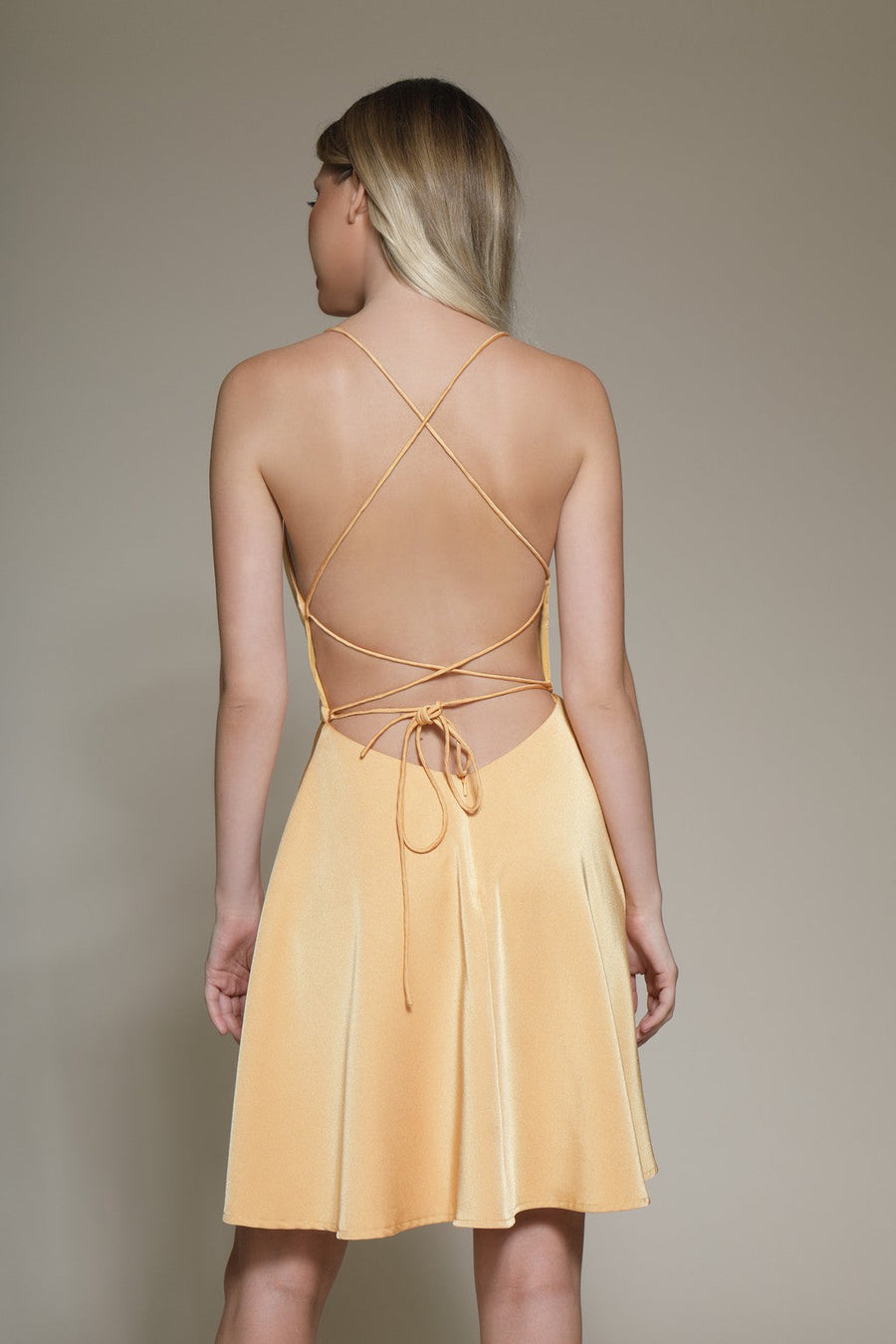 Cocktail Dresses Homecoming Short Cocktail A Line Dress Canary