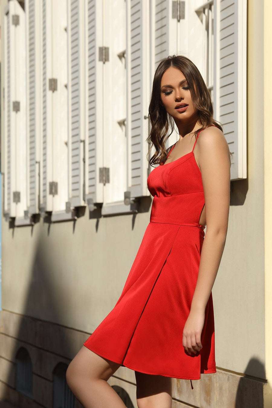 Cocktail Dresses Homecoming Short Cocktail A Line Dress Red