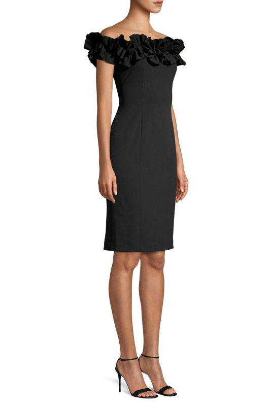 Cocktail Dresses Short Fitted Cockctail Dress Black