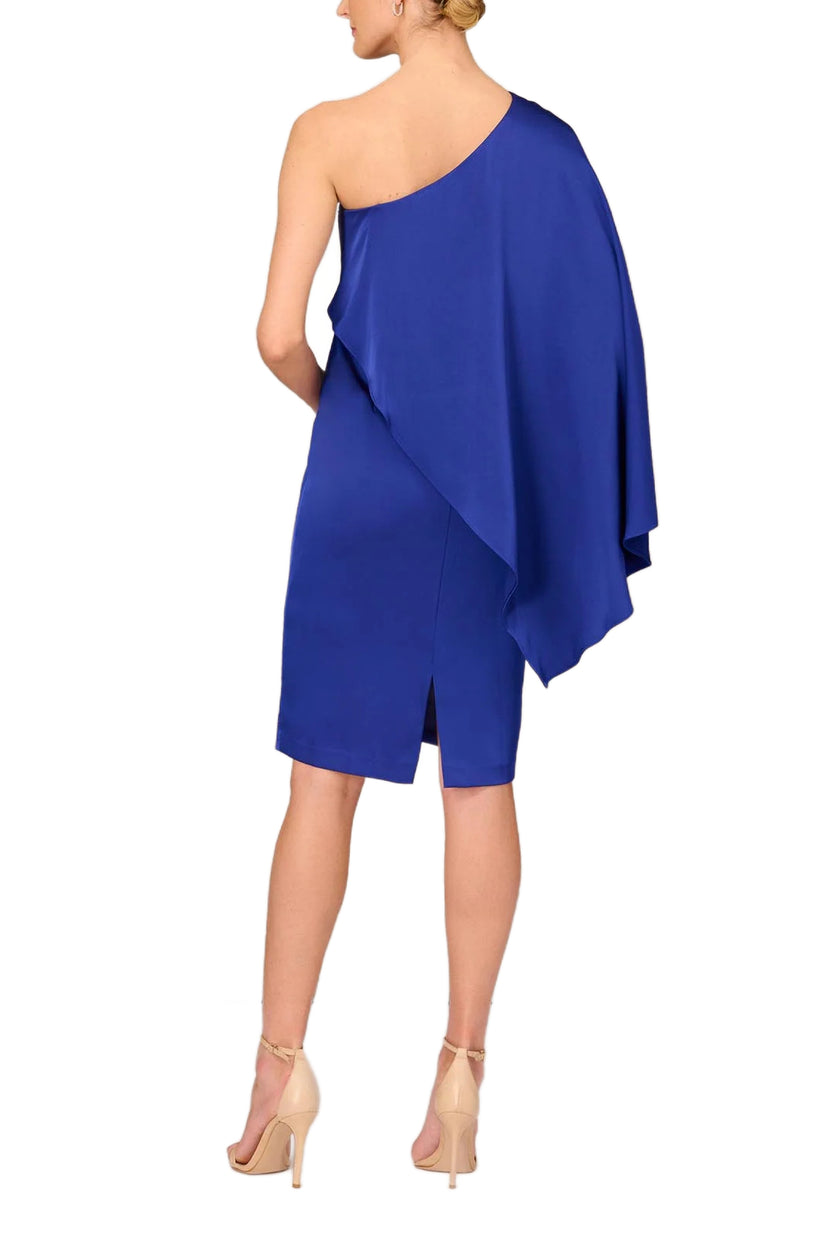 Cocktail Dresses Short One Shoulder Cocktail Dress ROYAL SAPPHIRE