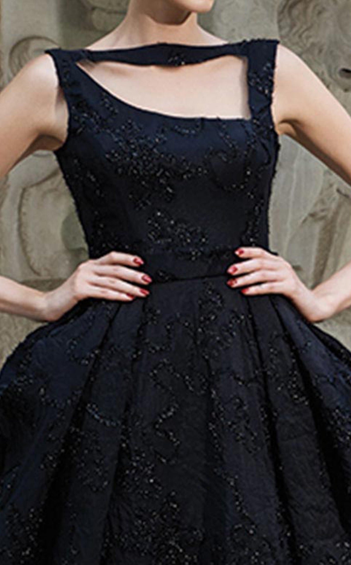 Formal Dresses Long Lace Formal Evening Dress Black