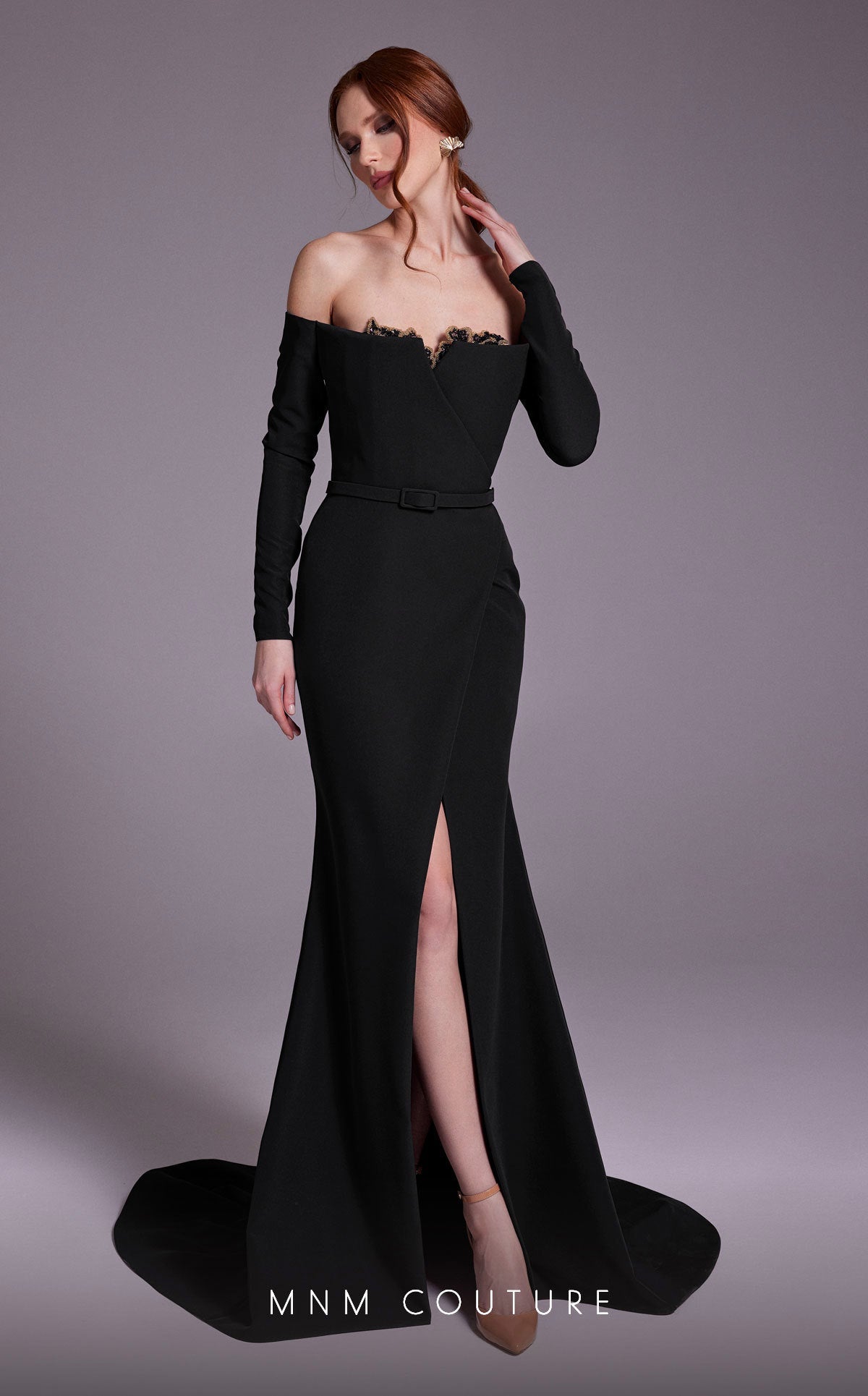 Formal Dresses Long Fitted Formal Evening Mermaid Dress Black