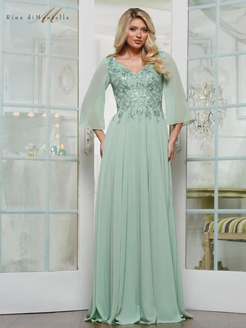 Plus Size Dresses Long Beaded Formal Plus Size Dress Light Sage