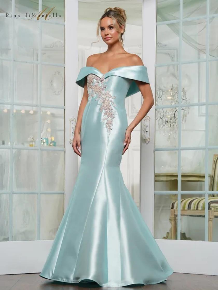 Formal Dresses Long Fitted Formal Dress Mint