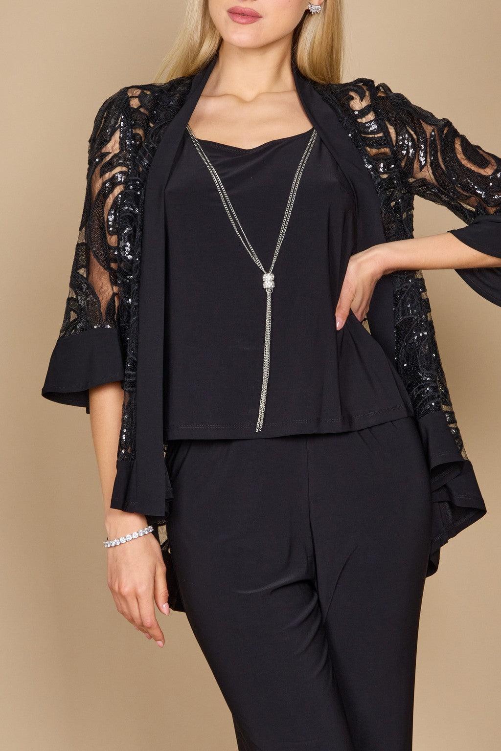 R&M Richards 2343P Formal Petite Pant Suit