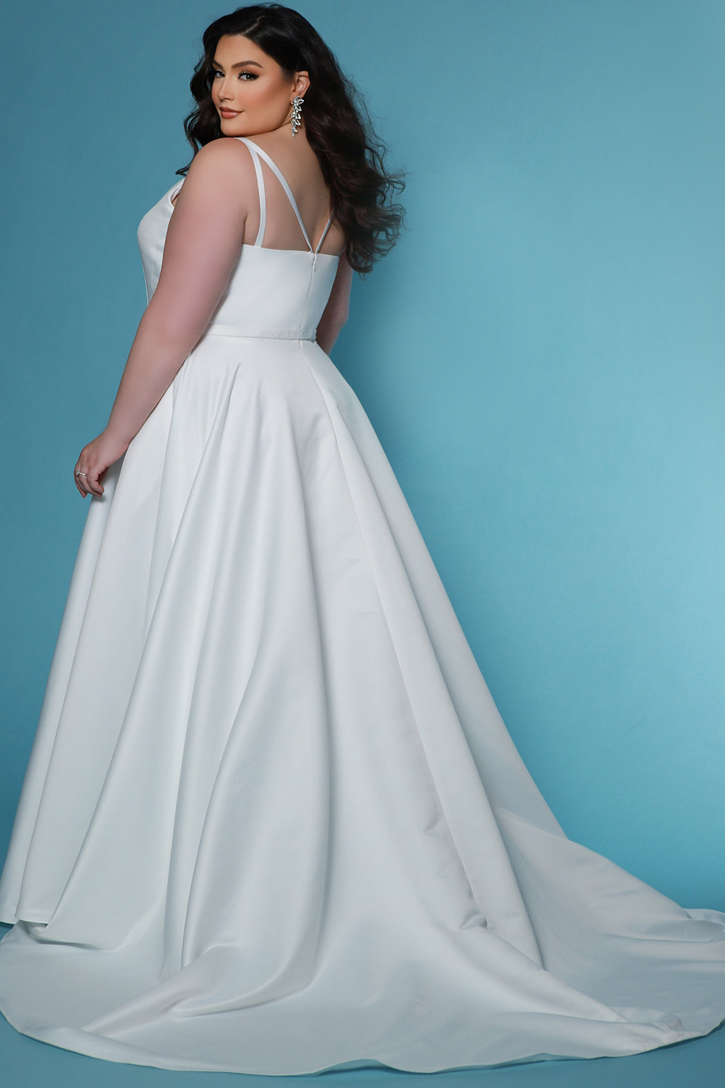 Wedding Dresses Bridal Gown Long A Line Wedding Dress Ivory