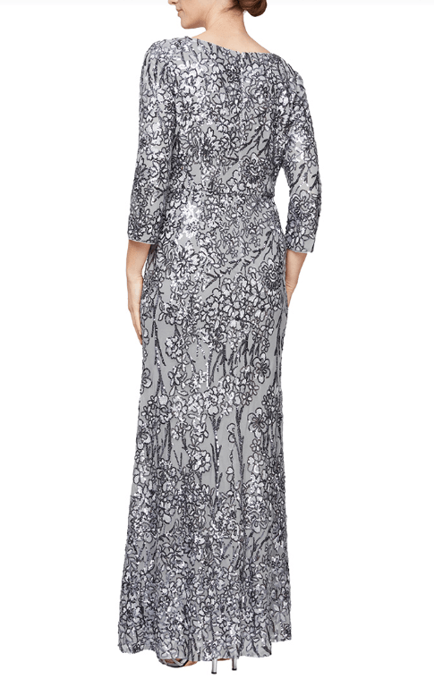 Alex Evenings 8196796 Long Formal Dress