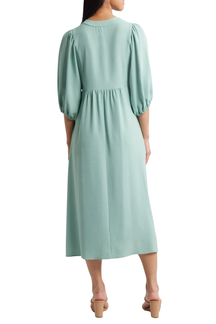 Cocktail Dresses Short Cocktail Puff Sleeve Midi Maxi DressSeafoam