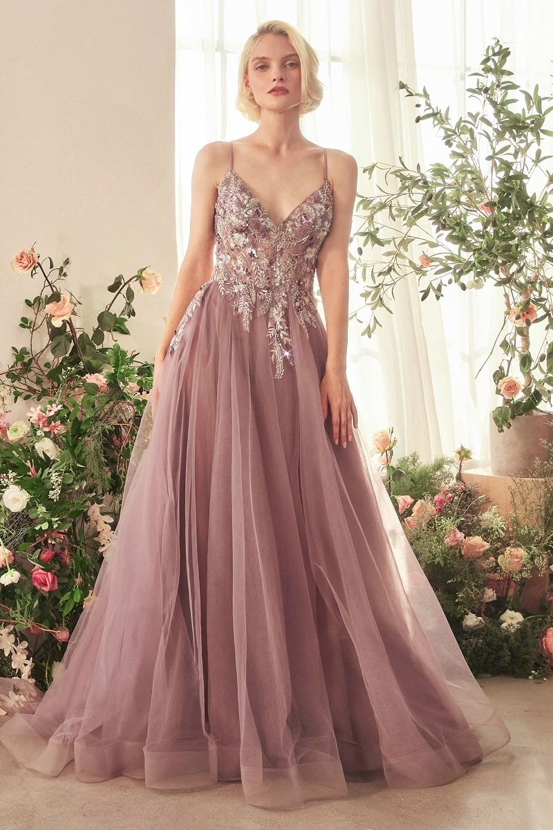 Prom Dresses Long A Line Layered Formal Prom Dress English Violet