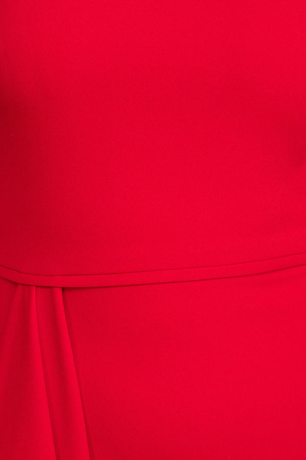 Formal Dresses Fitted Long Formal Evening Dress Red