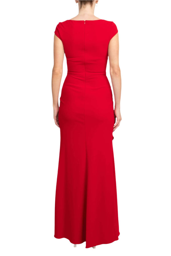 Formal Dresses Fitted Long Formal Evening Dress Red