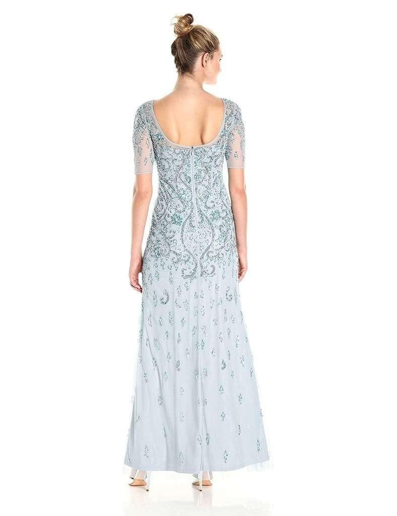 Adrianna Papell Prom Long Formal Dress Evening Gown - The Dress Outlet Adrianna Papell