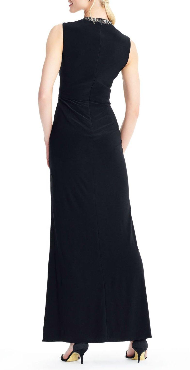 Adrianna Papell Sleeveless Long Formal Dress - The Dress Outlet Adrianna Papell
