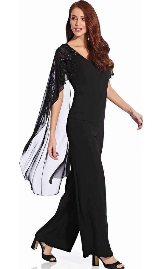 Adrianna Papell Long Formal Jumpsuit AP1E206658 - The Dress Outlet