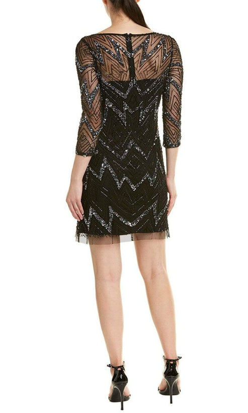 Cocktail Dresses Homecoming Short Fitted Cocktail Dress Gunmetal