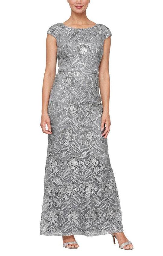 Alex Evenings 8217922 Long Formal Dress