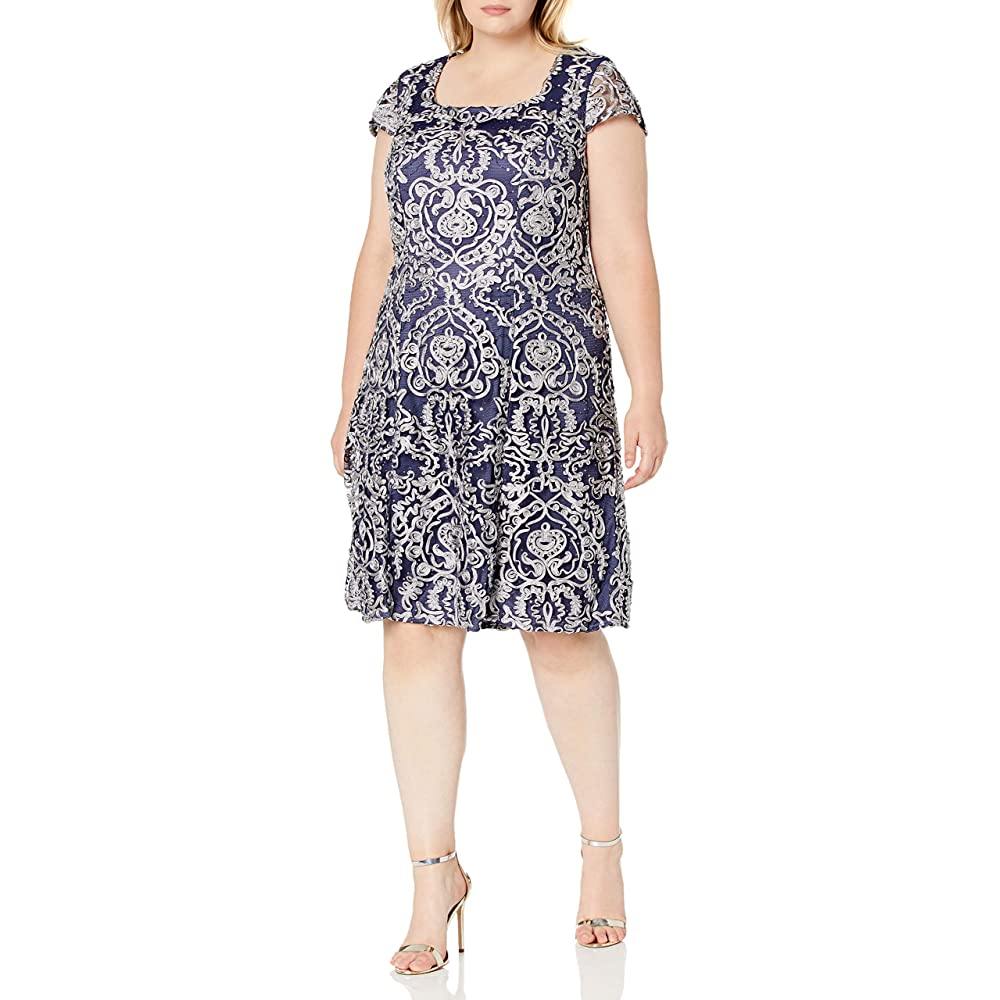 Alex Evenings Plus Size Short Cocktail Dress 84171058 - The Dress Outlet