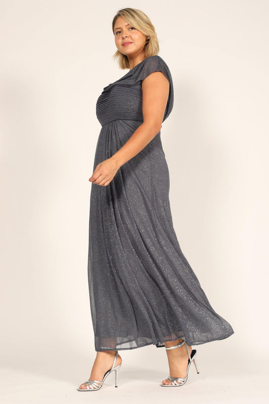 Alex Evenings A-Line Formal Long Dress 8133096 - The Dress Outlet