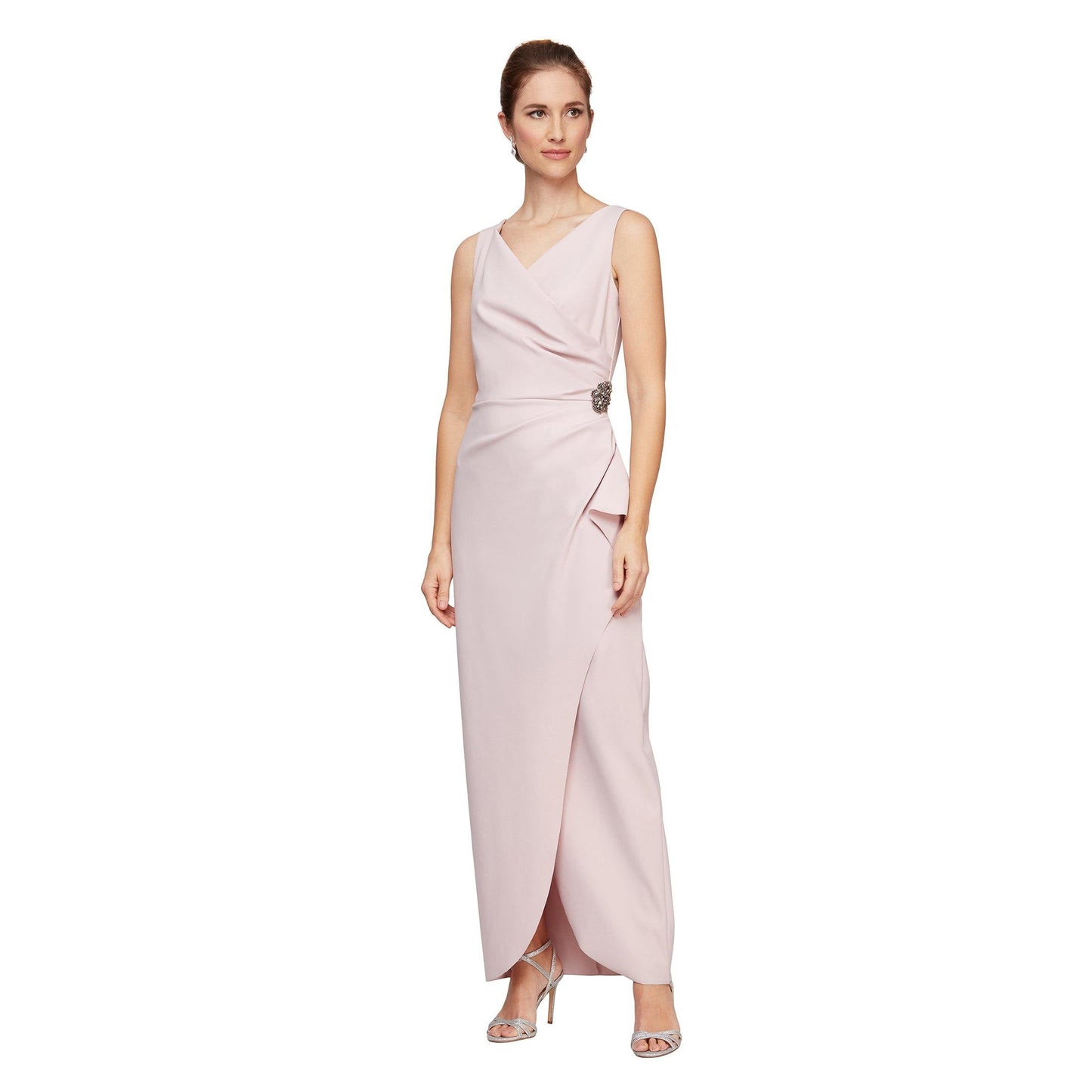 Alex Evenings Long Formal Fitted Dress 134200 - The Dress Outlet