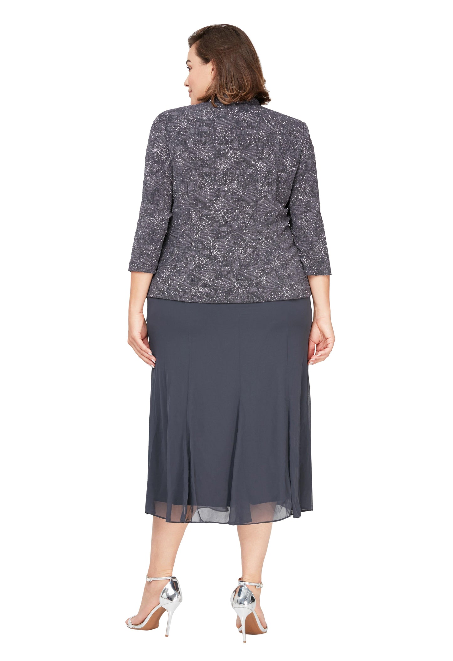 Alex Evenings Short Plus Size Dress 425256 - The Dress Outlet