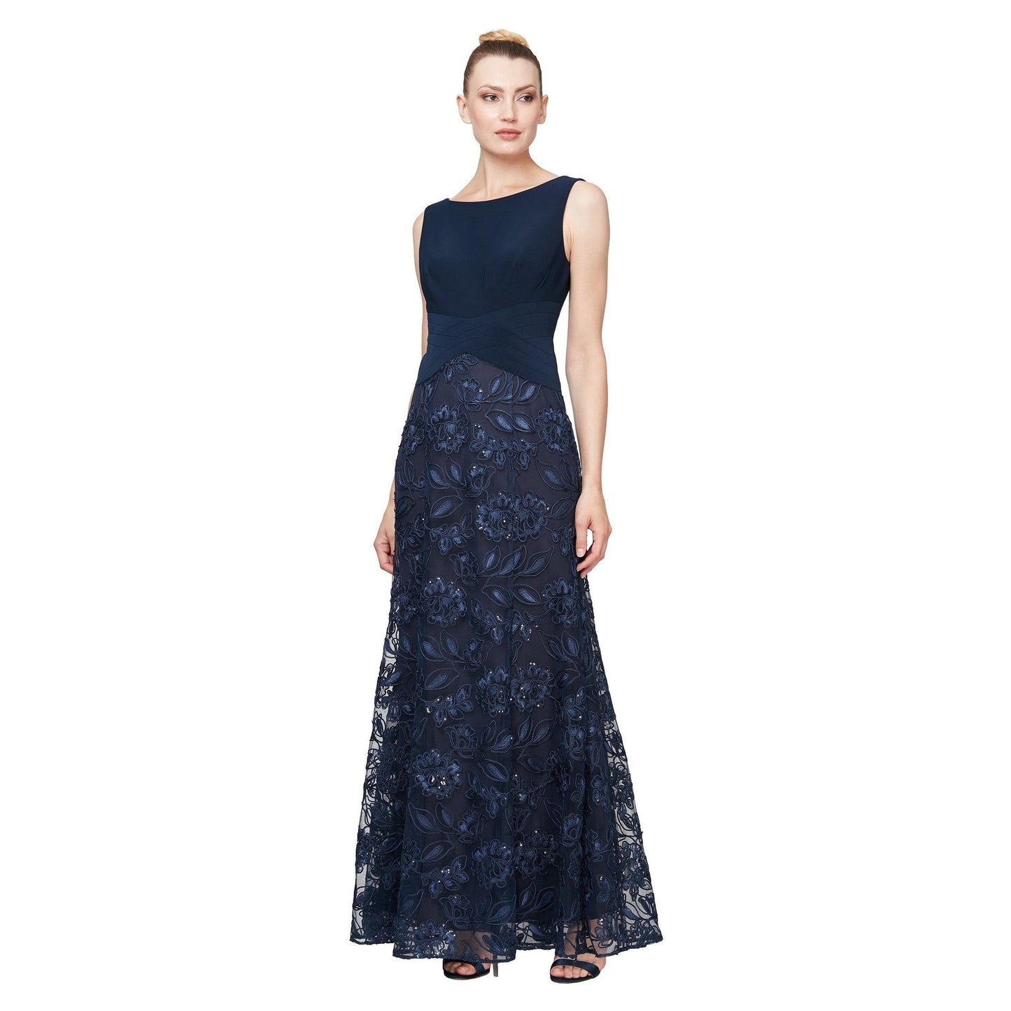 Alex Evenings Long Formal Sleeveless Dress 81171030 - The Dress Outlet