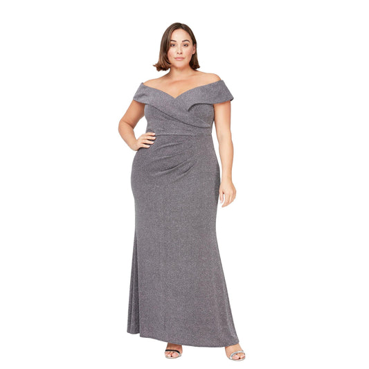 Alex Evenings Plus Size Long Formal Dress 8427519 - The Dress Outlet