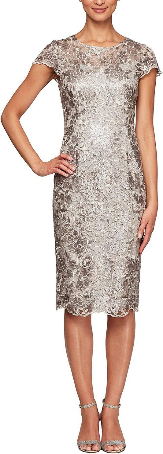 Alex Evenings Formal Cocktail Dress 8217884 - The Dress Outlet