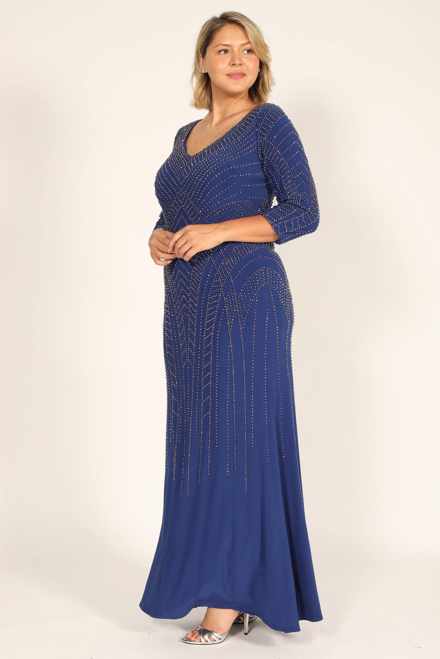 R&M Richards Formal Pantsuit Plus Size 2343W