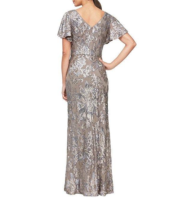 Alex Evenings Formal Long Dress 8196782 - The Dress Outlet