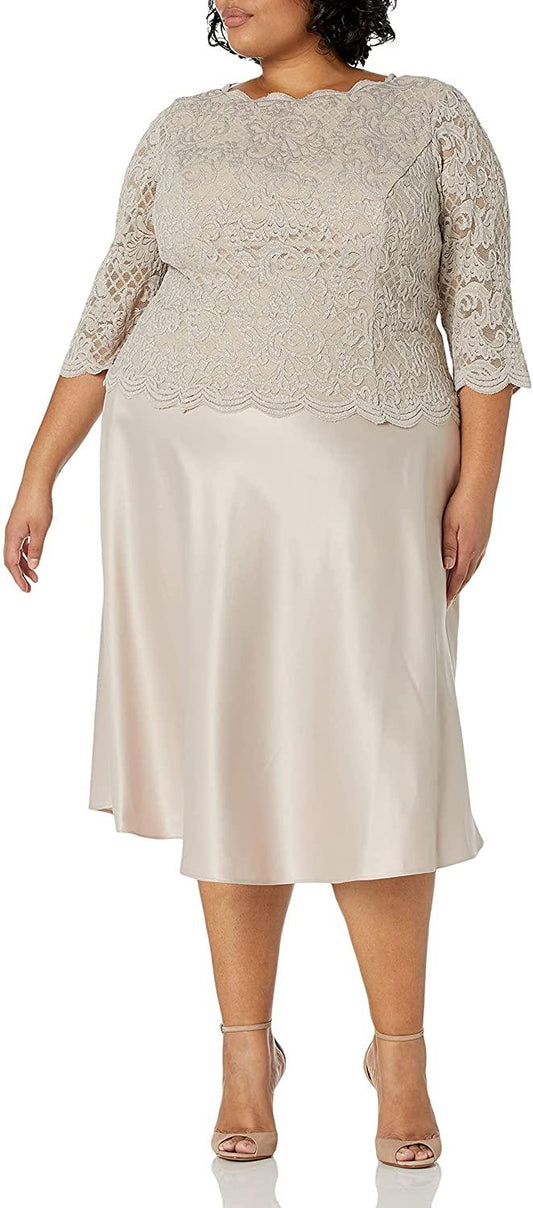 Alex Evenings Formal Mother of the Bride Dress 84122456 - The Dress Outlet