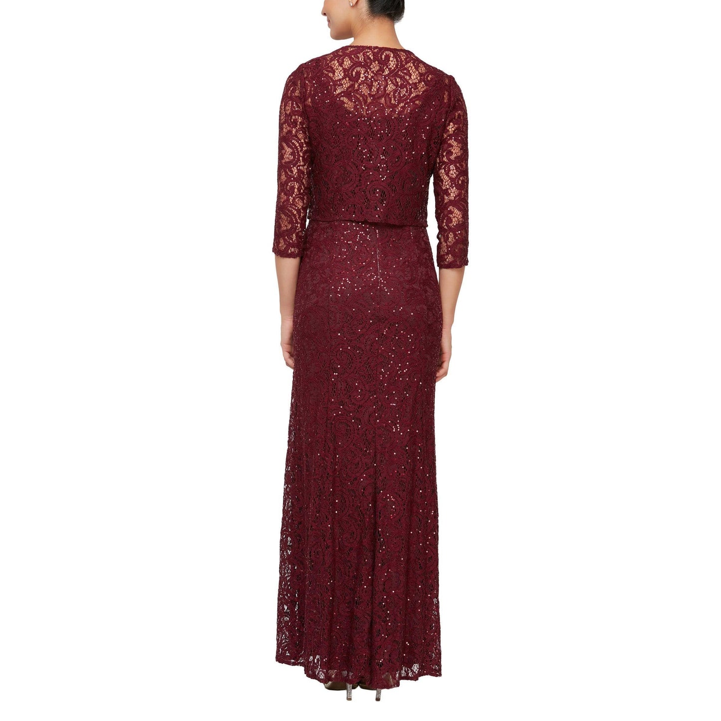 Alex Evenings Long Formal Dress 1122012 - The Dress Outlet