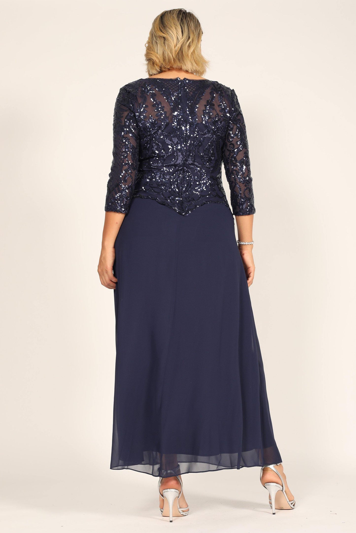 Alex Evenings Long Formal Dress 8196770 - The Dress Outlet