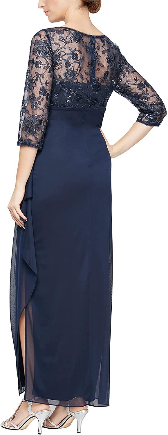 Alex Evenings Long Formal Dress 82171180 - The Dress Outlet