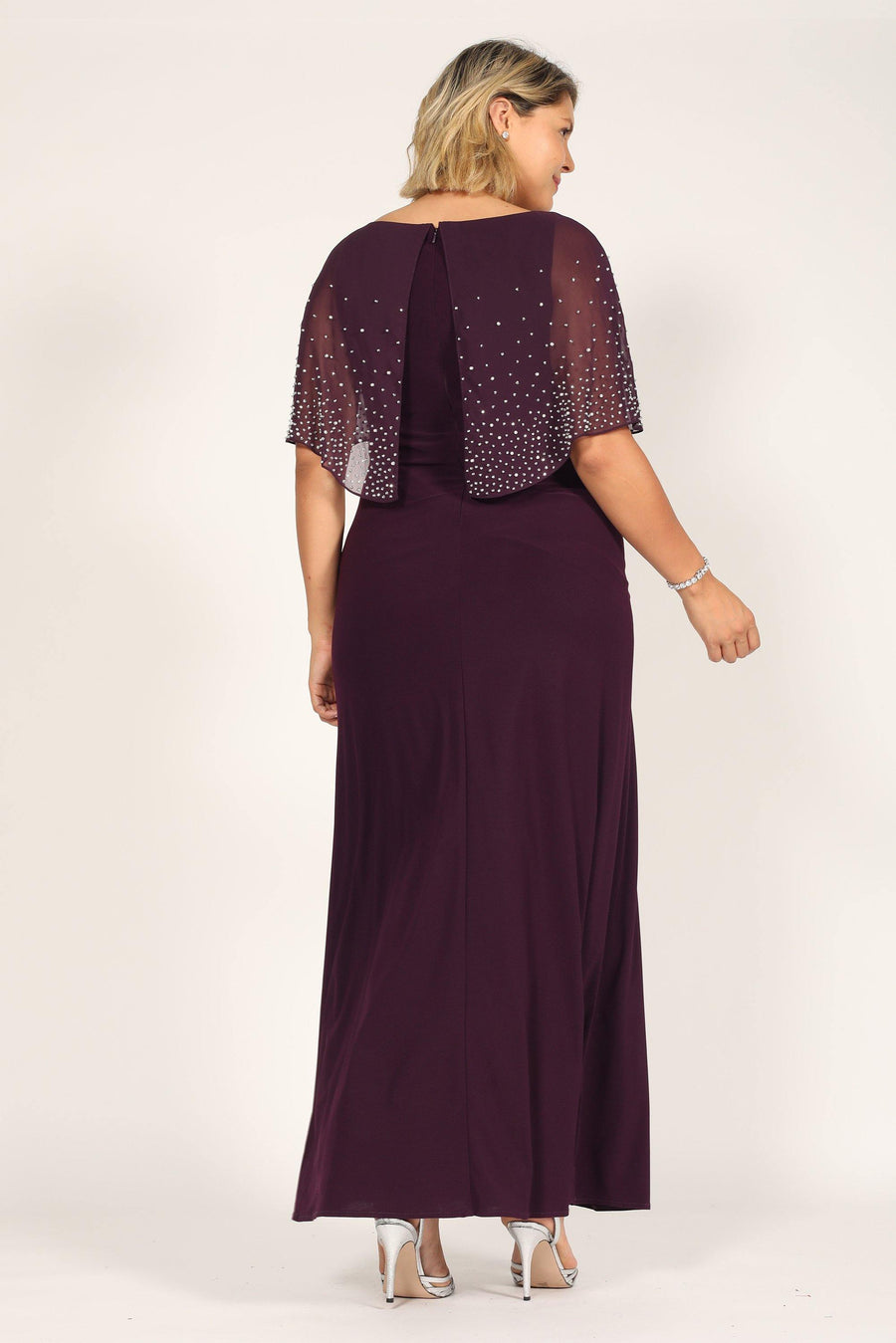 Alex Evenings Long Mother of the Bride Dress 81351534 - The Dress Outlet